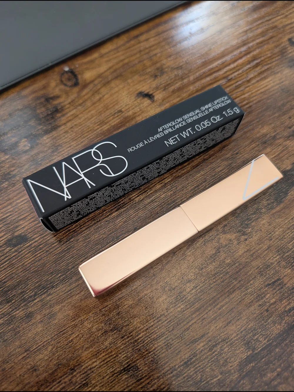 NARS Afterglow Sensual Shine Lipstick - High Gear 218 (Burnt Coral) NEW